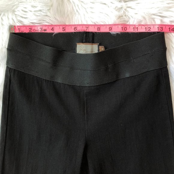 PAIGE Black Glam Rock Pull-On Leggings M - Picture 7 of 15